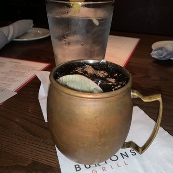Burtons Grill & Bar - Hennessy Mule... - New American Near Me - Mount Pleasant, South Carolina