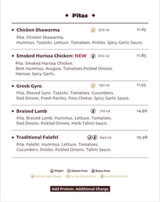 Menu photo 1 Jaffa Mediterranean Grill Falmouth, ME