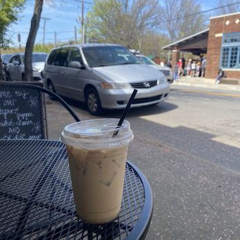 Mylo Coffee Co - Honey lavender iced latte made w/ oat milk. - Coffee & Tea Near Me - Little Rock, Arkansas Mylo Coffee Co - Honey lavender iced latte made w/ oat milk. - Coffee & Tea Near Me - Little Rock, Arkansas