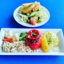 Helios Restaurant - Yemista Platter