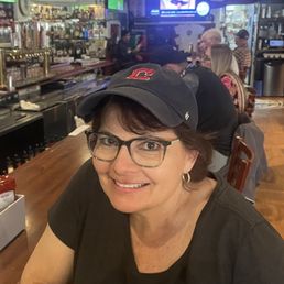 Sitting at the bar