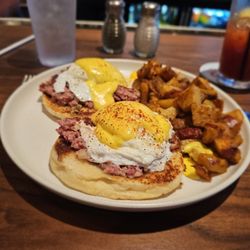 Morin's Hometown Bar and Grille - Irish Benny.  Not on menu, but ought to be.  Yum.