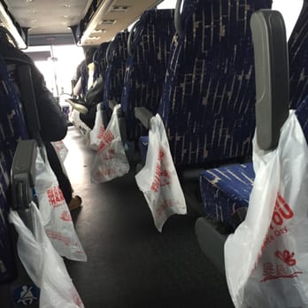 Eastern Travel & Tour - Trash bags in every seat. No outlets. - Transportation Near Me - Washington, DC, District of Columbia Eastern Travel & Tour - Trash bags in every seat. No outlets. - Transportation Near Me - Washington, DC, District of Columbia
