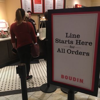 Boudin - Three people ahead of me in line at 8:30pm, Tuesday!! Popular place - Bakeries Near Me - San Francisco, California Boudin - Three people ahead of me in line at 8:30pm, Tuesday!! Popular place - Bakeries Near Me - San Francisco, California