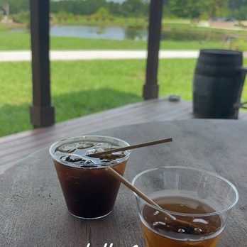 Mystic Farm and Distillery - Drinks at the picnic table - Venues & Event Spaces Near Me - Durham, North Carolina Mystic Farm and Distillery - Drinks at the picnic table - Venues & Event Spaces Near Me - Durham, North Carolina