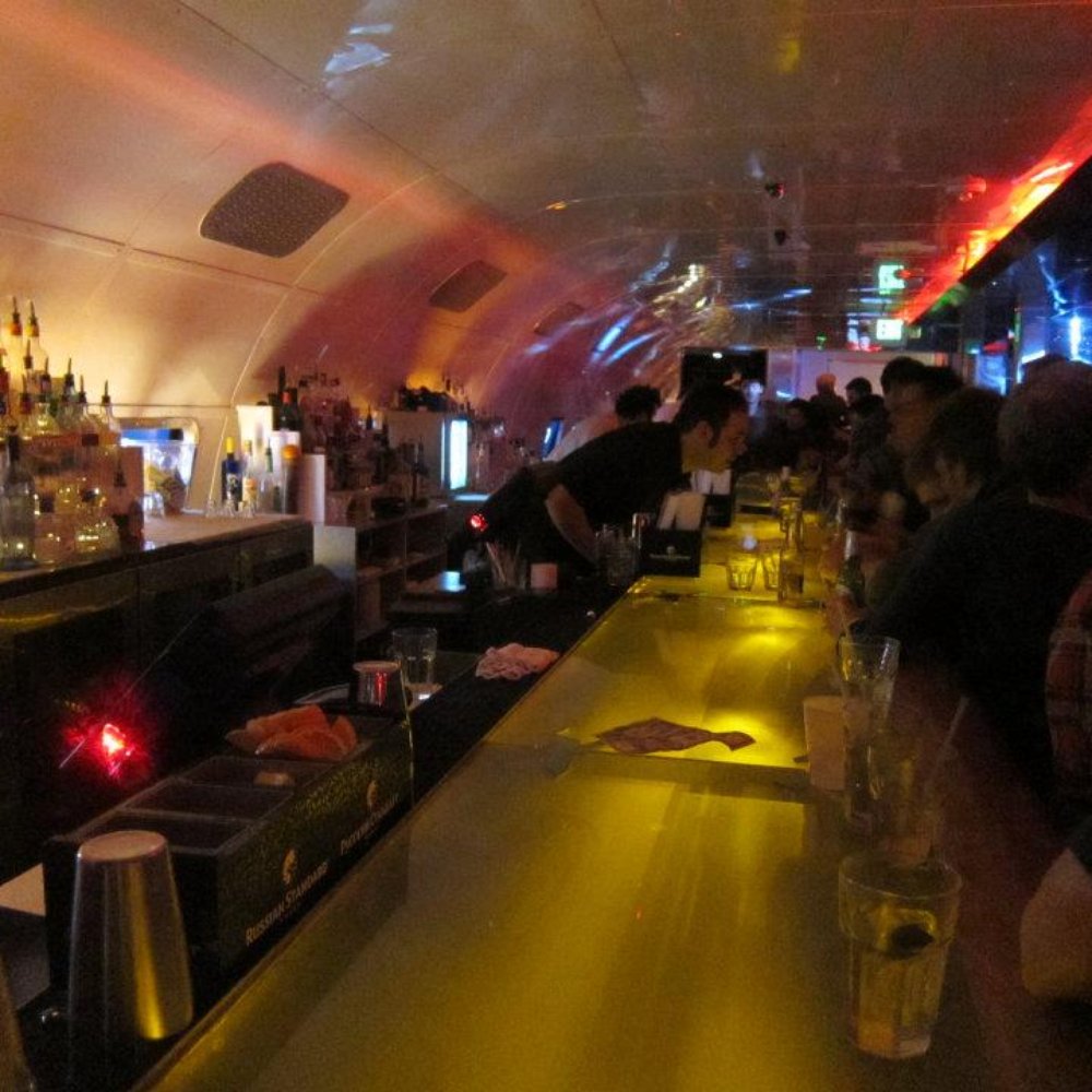 people at the bar