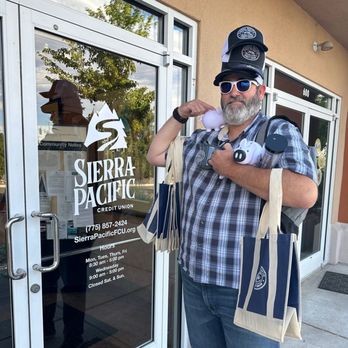 Sierra Pacific Credit Union - Director of Operations John D. always goes above and beyond, even when promoting our new brand! - Banks & Credit Unions Near Me - Reno, Nevada Sierra Pacific Credit Union - Director of Operations John D. always goes above and beyond, even when promoting our new brand! - Banks & Credit Unions Near Me - Reno, Nevada