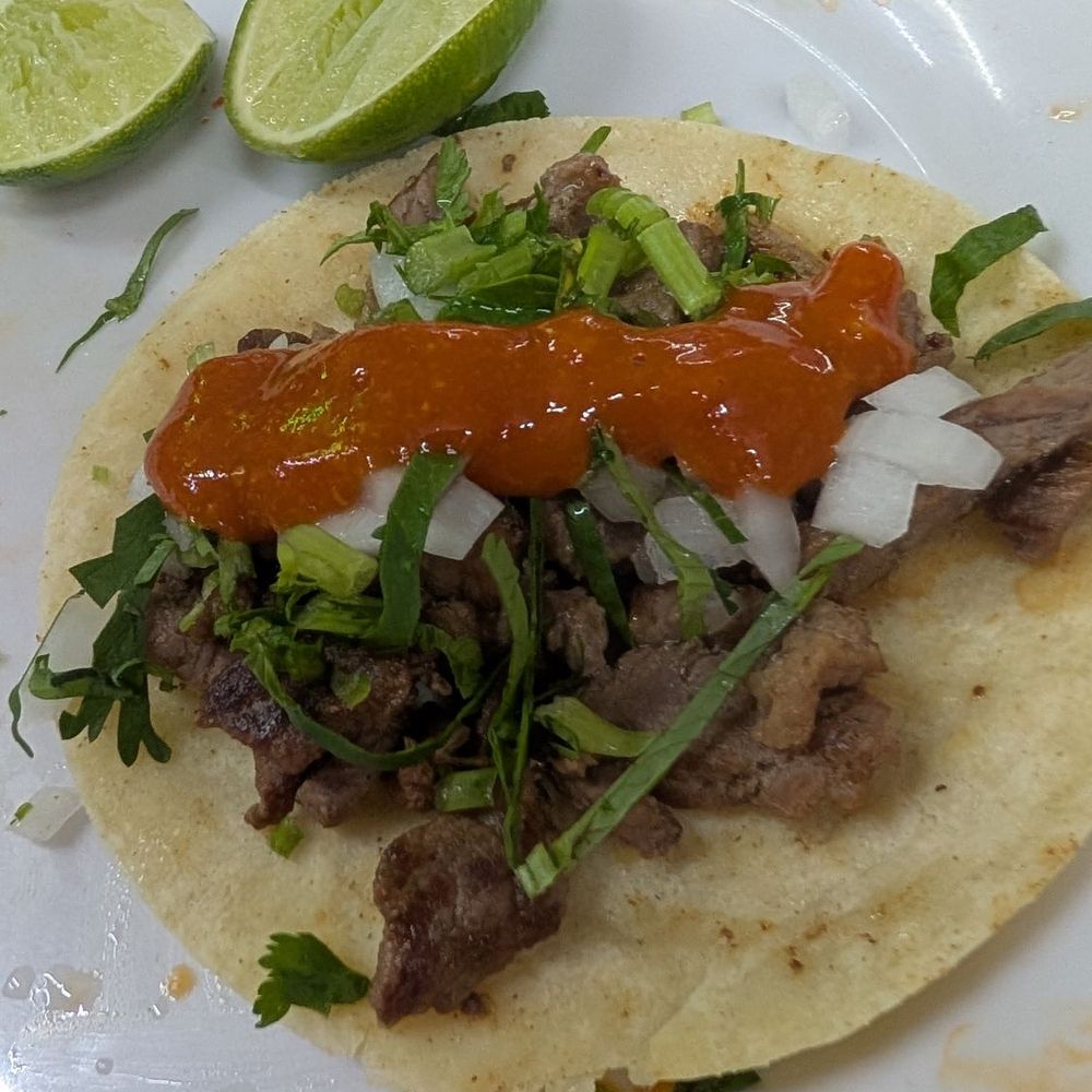 Tacos Junior - Beef taco. - Tacos Near Me - Bucerías, NAY