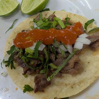 Tacos Junior - Beef taco. - Tacos Near Me - Bucerías, NAY