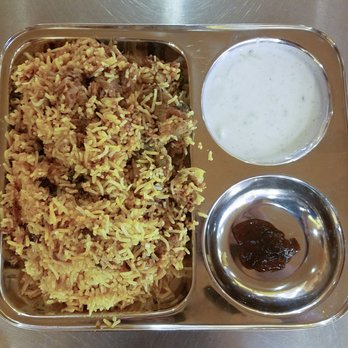 Vik's Chaat - lamb biryani ($10) - Indian Near Me - Berkeley, California Vik's Chaat - lamb biryani ($10) - Indian Near Me - Berkeley, California