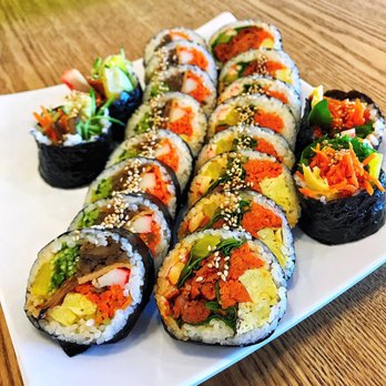 Roll House - Kimchee roll and BBQ pork roll - Korean Near Me - Santa Clara, California