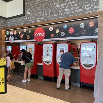 AMC Porter Ranch 9 - AMC Fountain Drinks/Soda Dispenser - Cinema Near Me - Porter Ranch, California