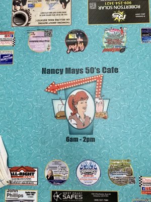 Menu photo 8 Nancy May's 50's Cafe Rancho Cucamonga, CA Menu photo 8 Nancy May's 50's Cafe Rancho Cucamonga, CA