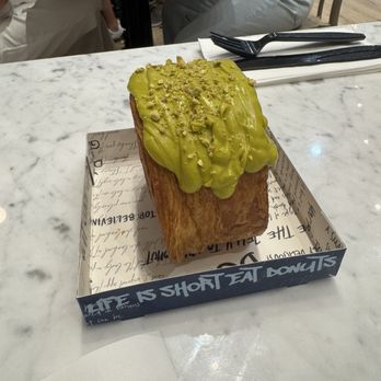 Donutique - Pistachio rolled croissant - Coffee & Tea Near Me - Las Vegas, Nevada Donutique - Pistachio rolled croissant - Coffee & Tea Near Me - Las Vegas, Nevada