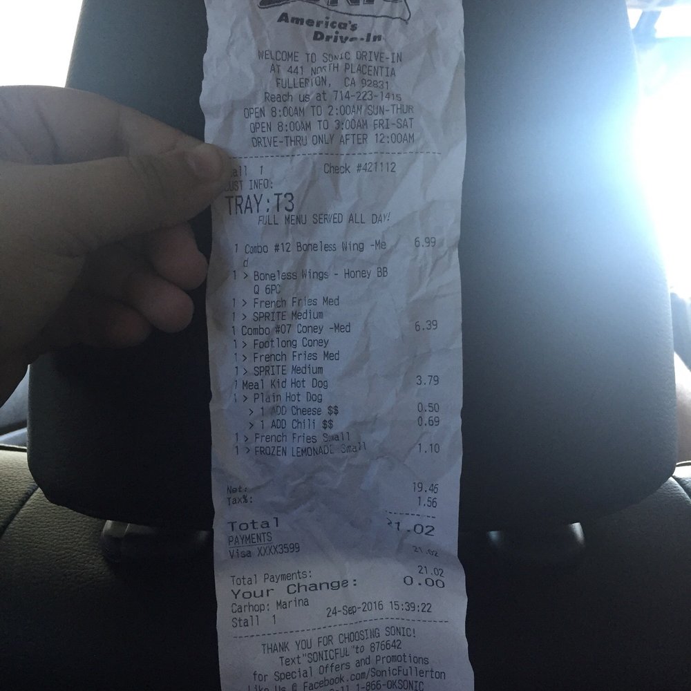 Sonic Drive-In - Burgers Near Me - Fullerton, California Sonic Drive-In - Burgers Near Me - Fullerton, California