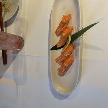 Oto Sushi Encinitas - Coho salmon nigiri - Japanese Near Me - Encinitas, California Oto Sushi Encinitas - Coho salmon nigiri - Japanese Near Me - Encinitas, California
