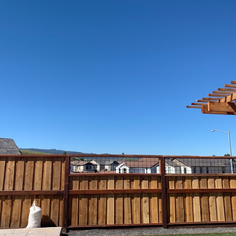 JA Fencing - Hog wire addition and previous fence. - Fences & Gates Near Me JA Fencing - Hog wire addition and previous fence. - Fences & Gates Near Me