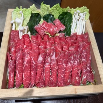 Baek Am Korean Restaurant - Steamed Brisket before cooked - Korean Near Me - Gardena, California