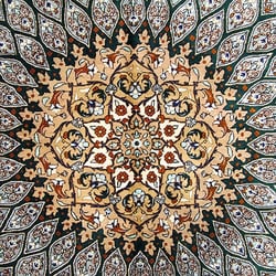 UrbanRugs.com - Pure Silk Persian Gonbad Qum Rug