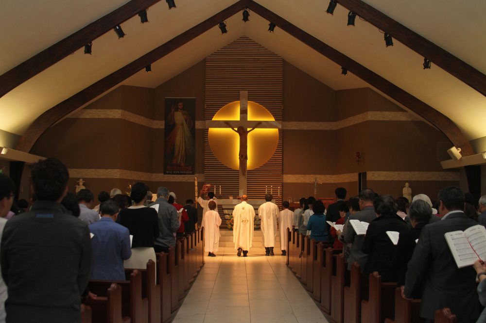 Korean catholic church near me