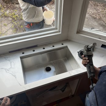 Marble Stone Pro's - If this isn't perfection, I don't know what is - Countertop Installation Near Me
