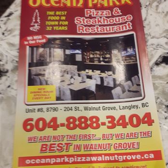 Ocean Park Pizza - the menu for the restaurant - Pizza Near Me - Abbotsford, British Columbia Ocean Park Pizza - the menu for the restaurant - Pizza Near Me - Abbotsford, British Columbia