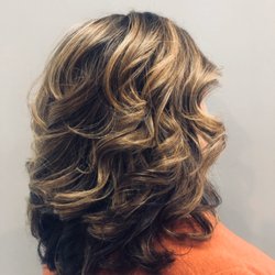 Cathys Hair Designs - Chocolate brown with caramel highlights