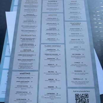 Tekila Modern Mexican - Drink menu - Bars Near Me - Southaven, Mississippi Tekila Modern Mexican - Drink menu - Bars Near Me - Southaven, Mississippi