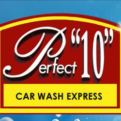 Perfect 10 Car Wash Express - Perfect 10 Car Wash Express logo