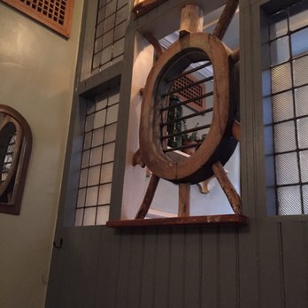 Vinegar Hill House - can't really tell what they're going for with this particular piece of decor - Bars Near Me - Brooklyn, New York