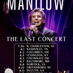 *:。゚ \ (・‿・) /゚*:。゚ Copacabana nights and Mandy memories. One last magical evening with the maestro in Jax next Thursday!