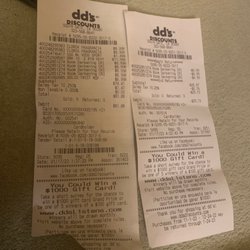 dd's DISCOUNTS - Reyna charged me the curtains 4!!!!! Times