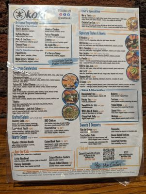 Menu photo 6 kokí Durham, NC