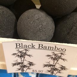 Black Bamboo Bath Bomb