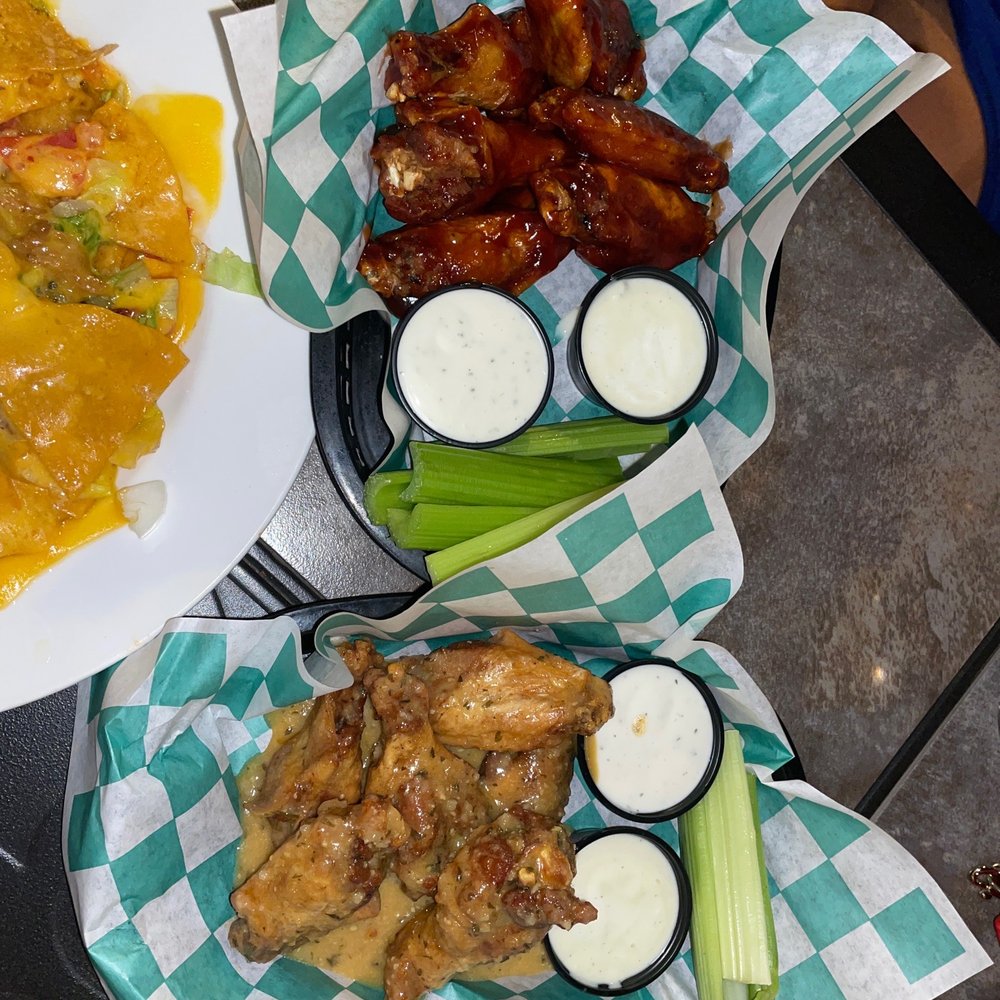 a variety of food items