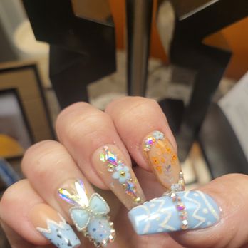 Orchid Nails & Spa - My last set - Nail Salons Near Me - Greenwood, Indiana