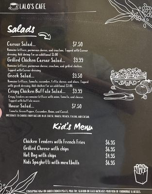 Menu photo 2 Lalo's Cafe Lemoyne, PA