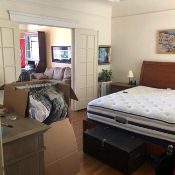 Dependable Movers - Before - bedroom and family room - Movers Near Me - San Francisco, California
