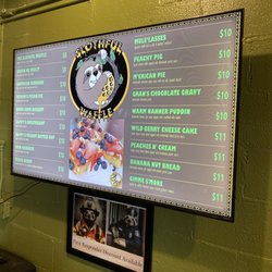 Slothful Waffle - Full menu