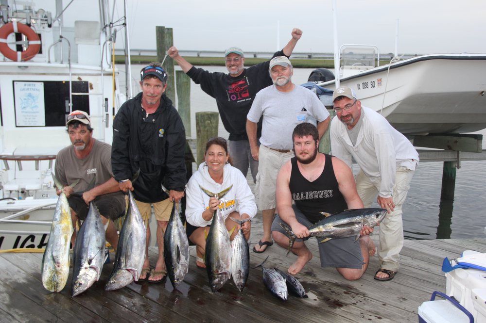 WHITE LIGHTNING CHARTERS 24 Photos 4113 Main St, Chincoteague Island, Virginia Fishing