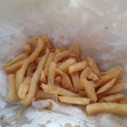 You'd expect to see old looking, way too oily tasting chips like this at a dodgy fish and chips takeaway, nope! The Yeeros Shop! You'd expect to see old looking, way too oily tasting chips like this at a dodgy fish and chips takeaway, nope! The Yeeros Shop!