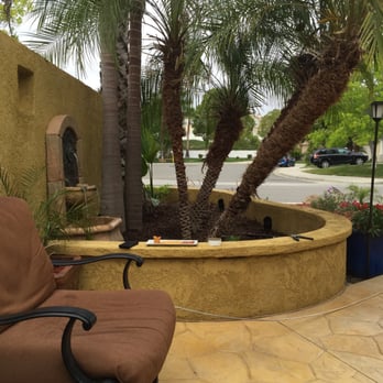 Zafra Concrete - Finished concrete enclosure of our Palm trees... Perfect area for our new waterfall! - Masonry/Concrete Near Me - Oceanside, California