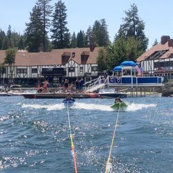 McKenzie's Water Ski School - Camden with our oldest girl (9)