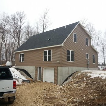 High Performance Modular Homes - Rear elevation modular cape - General Contractors Near Me - Williston, Vermont High Performance Modular Homes - Rear elevation modular cape - General Contractors Near Me - Williston, Vermont