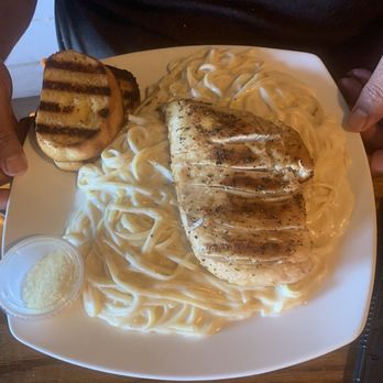 Pier 77 - Kids meal chicken Alfredo...huge portion..I could feed 3 kids with this portion - Seafood Near Me - Fulton, Texas Pier 77 - Kids meal chicken Alfredo...huge portion..I could feed 3 kids with this portion - Seafood Near Me - Fulton, Texas