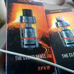 His & Her's SMOK TFV8 Stuft Blueberry French Toast 3mg Ethos Rice Krispies Treats 3mg  Ultimate Satisfaction