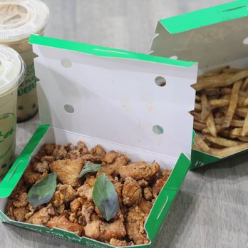 Tastea - Popcorn Chicken and Fries (large size) - Bubble Tea Near Me - San Diego, California Tastea - Popcorn Chicken and Fries (large size) - Bubble Tea Near Me - San Diego, California