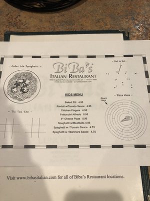 Menu photo 5 BiBa's Italian Restaurant Lawrenceville, GA Menu photo 5 BiBa's Italian Restaurant Lawrenceville, GA
