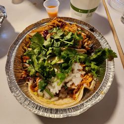 Roasted Yams + Achiote Chicken