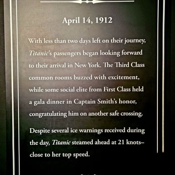 Titanic - Museums Near Me - Las Vegas, Nevada